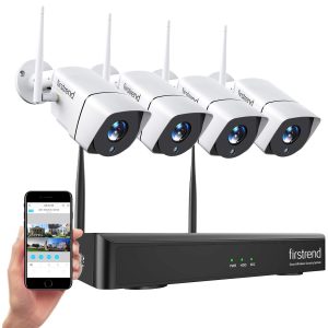 Wireless Security Camera System With Remote Viewing